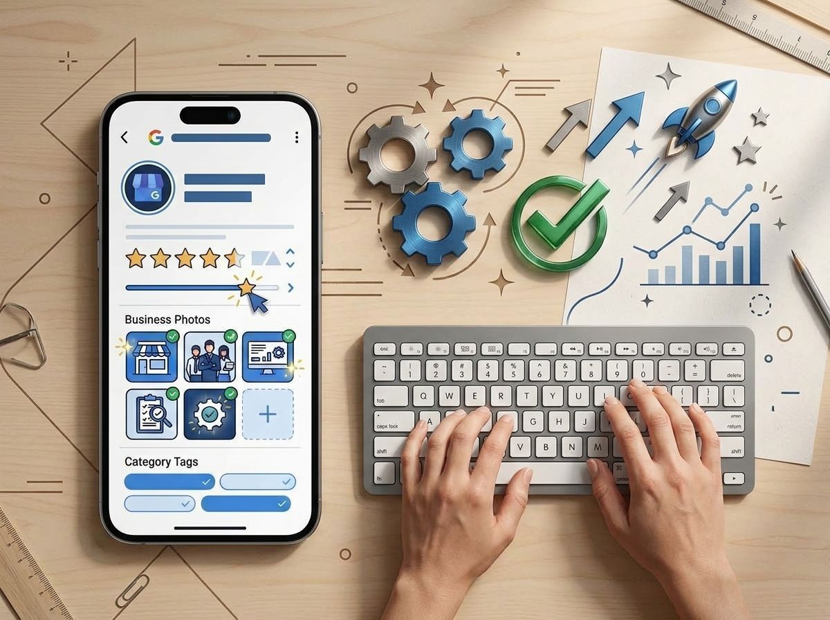 Configuração inicial do Perfil da Empresa no Google: categorias, fotos e avaliações